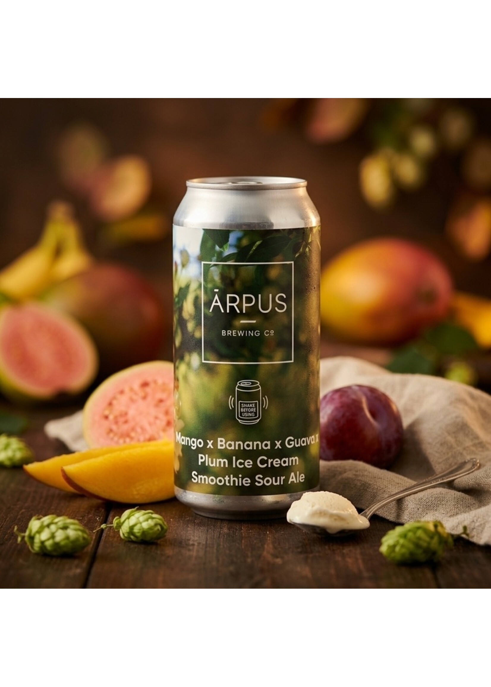 Arpus Arpus - Mango x Banana x Guava x Plum Ice Cream Smoothie Sour Ale - 44cl