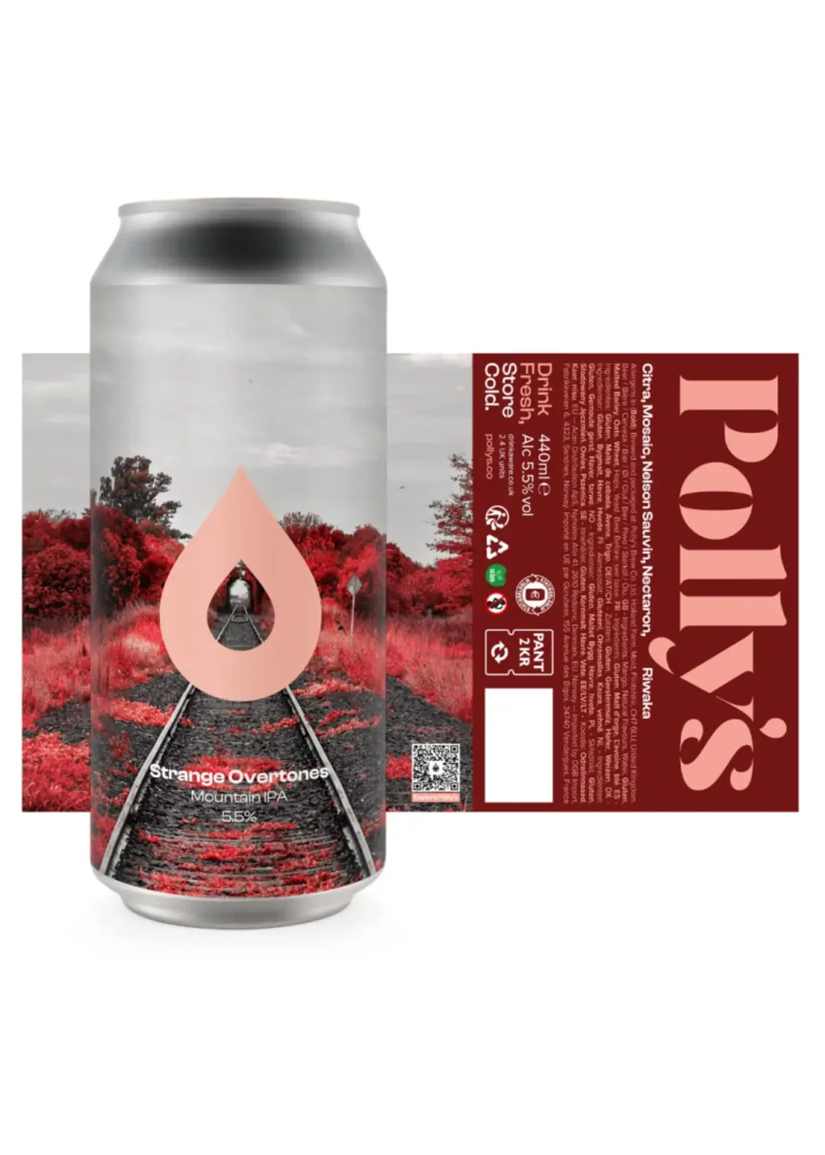 Pollys Polly's Brew - Strange Overtones - 44cl