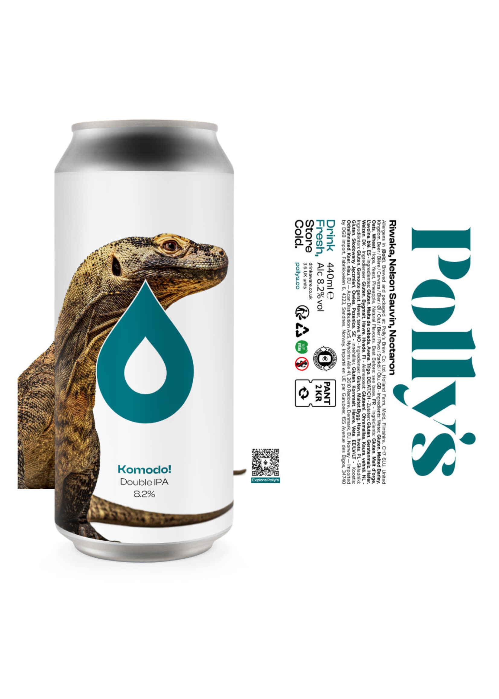 Pollys Polly's Brew - Komodo - 44cl