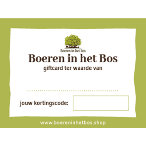 Boeren in het Bos Giftcard