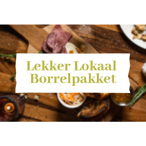 Lekker Lokaal Borrelpakket Lekker Lokaal Borrelpakket