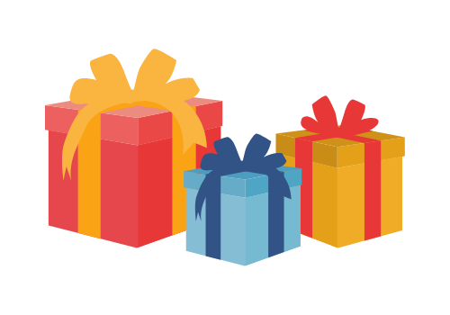 Cadeaus en donaties