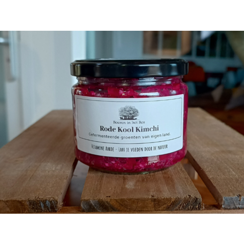 Vitamine Aarde Rode Kool Kimchi Vitamine Aarde Rode Kool Kimchi