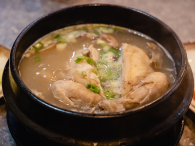 Vitamine Aarde Kippensoep van het Land