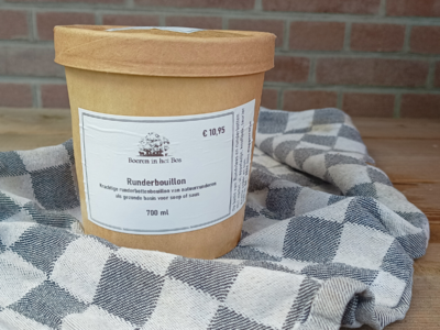 Boeren in het Bos Bottenbouillon Bone Broth Natuurrund