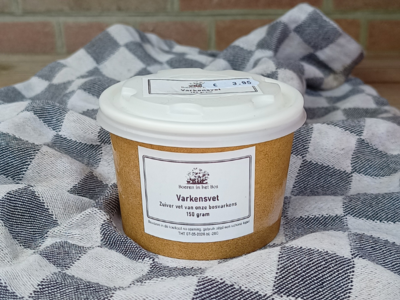 Boeren in het Bos Varkensvet Bosvarken