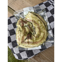 Speklap met tuinkruiden