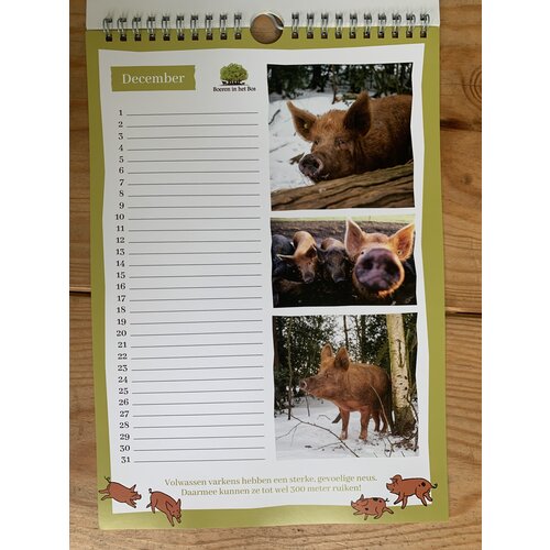 Boeren in het Bos Knorkalender