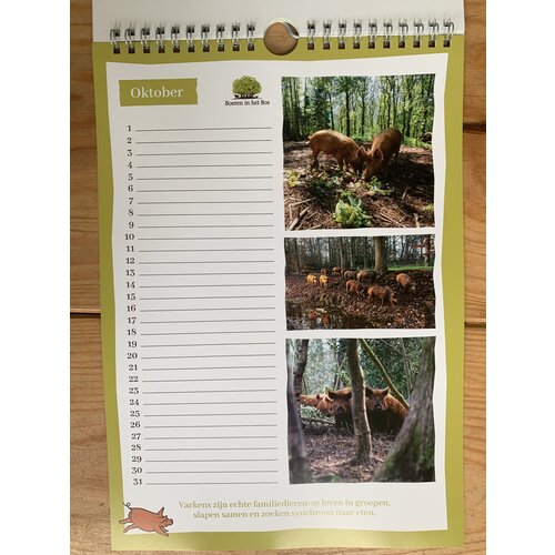 Boeren in het Bos Knorkalender