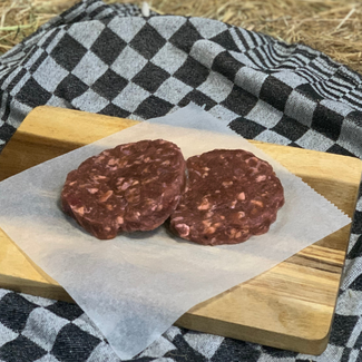 Boeren in het Bos Duitse biefstuk