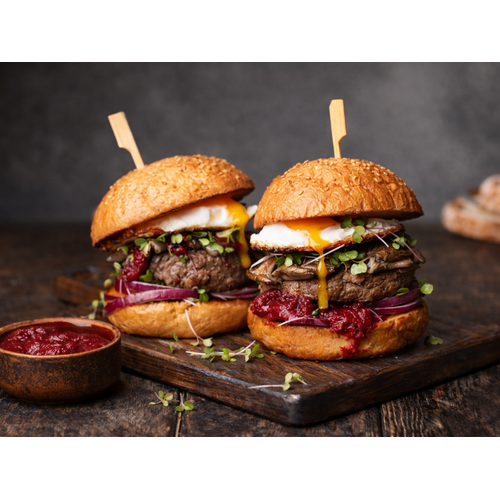 Boeren in het Bos Hamburger gekruid Grasgevoerd Natuurrund