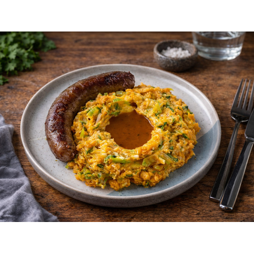 Boeren in het Bos Saucijzen Keltisch zeezout zonder kruiden Grasgevoerd Natuurrund