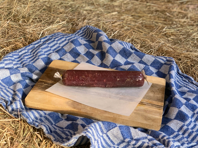 Boeren in het Bos Ossenworst  Natuurrund