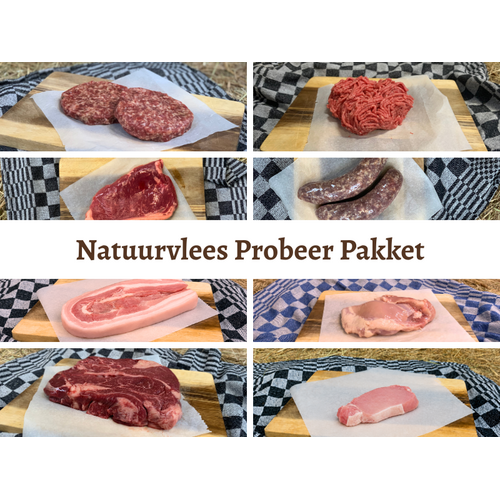 Boeren in het Bos Natuurvlees Probeer Pakket