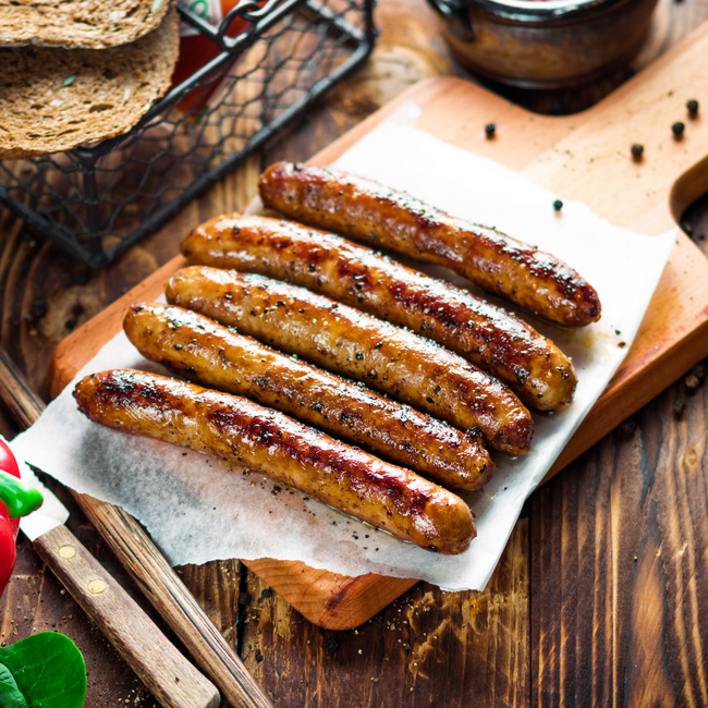 Boeren in het Bos Chipolata  worstjes Kipdijfilet