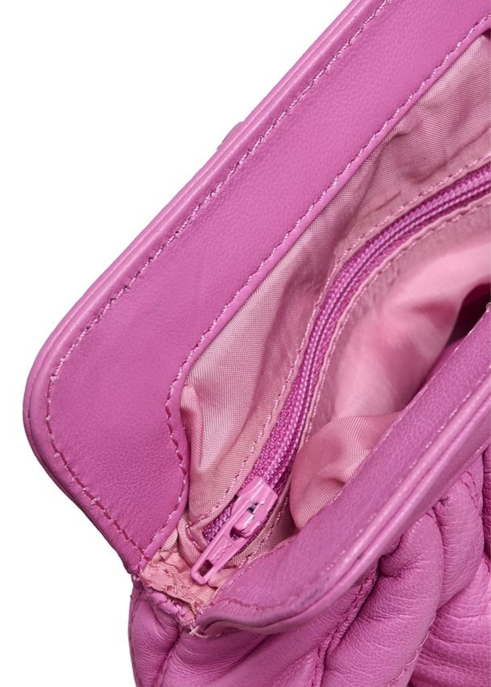 Gestuz Sunney Belted Bag - Phlox Pink