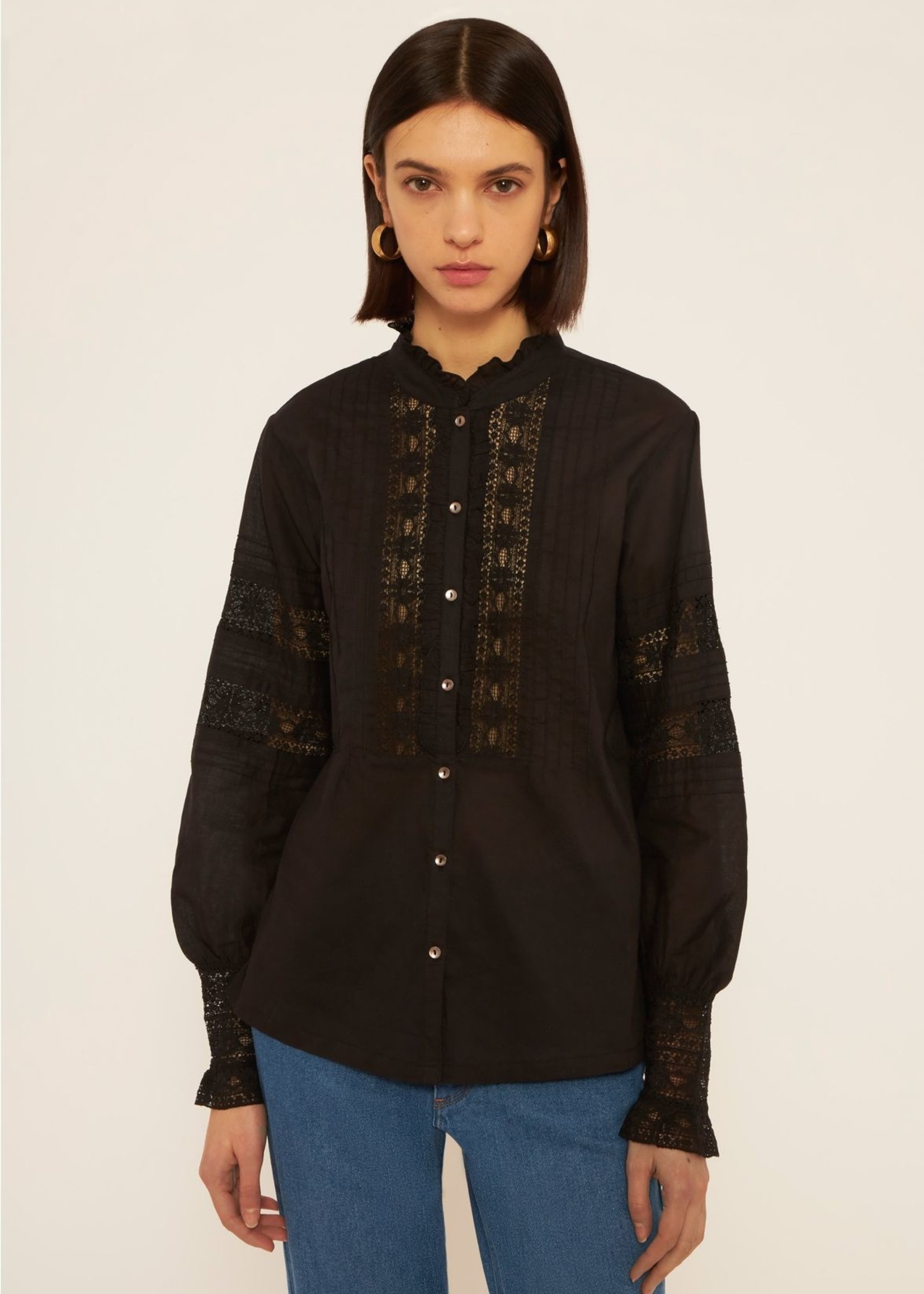 Davina Blouse - Black