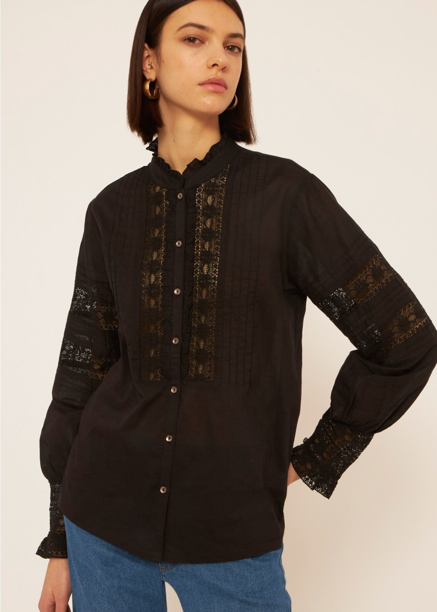 Davina Blouse - Black