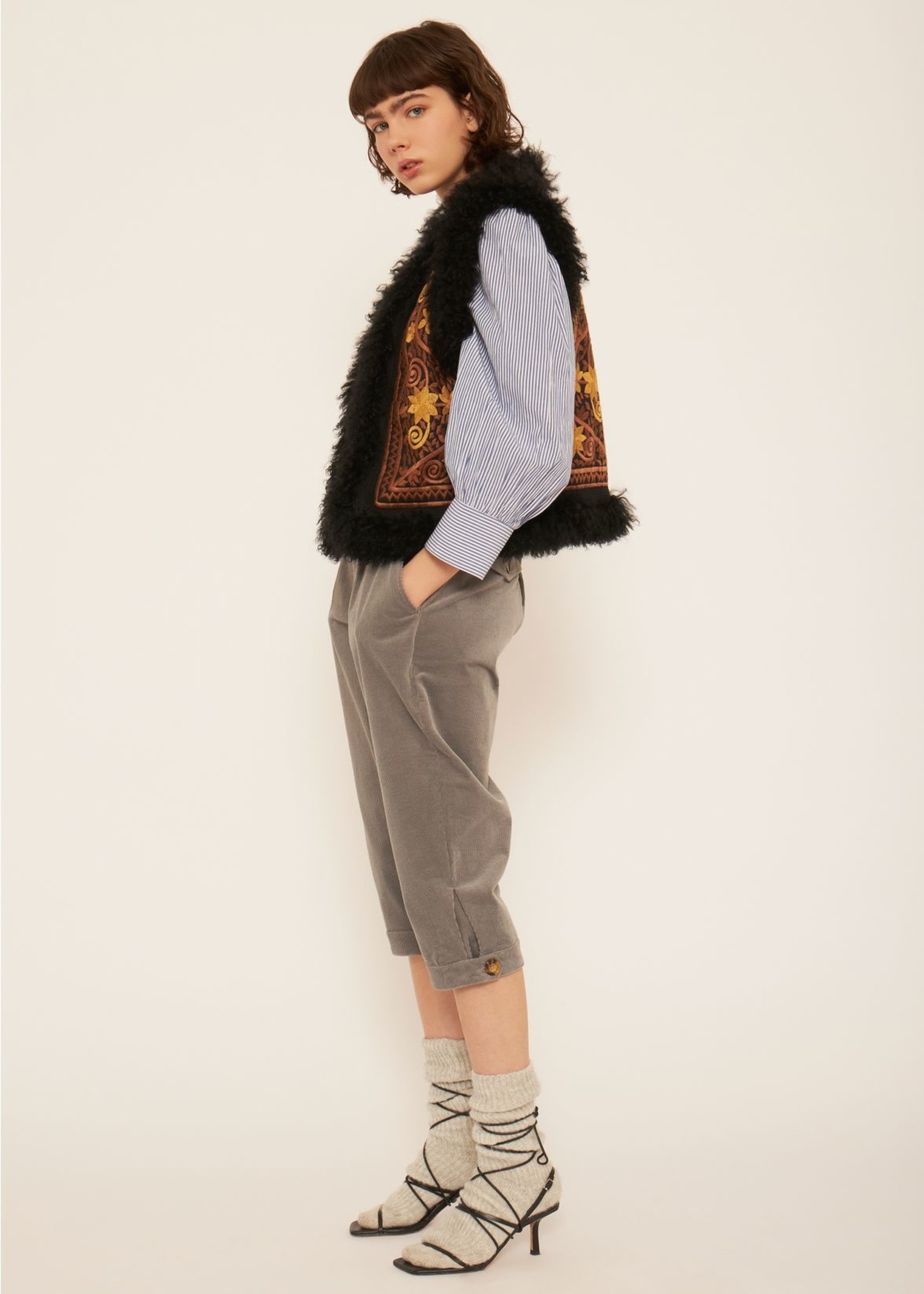 Jimmy Gilet - Black/Multico