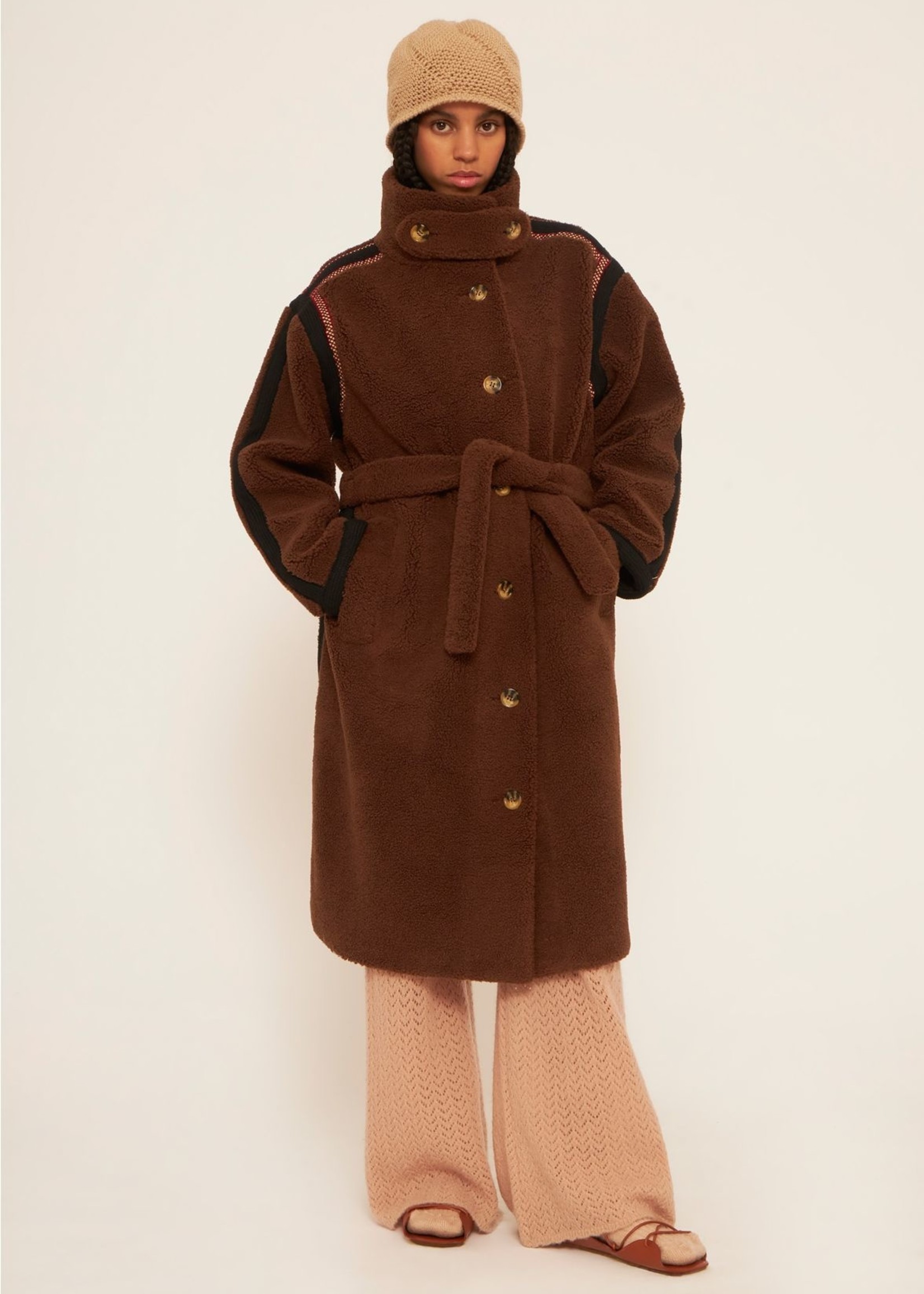 Sabli Coat - Brown