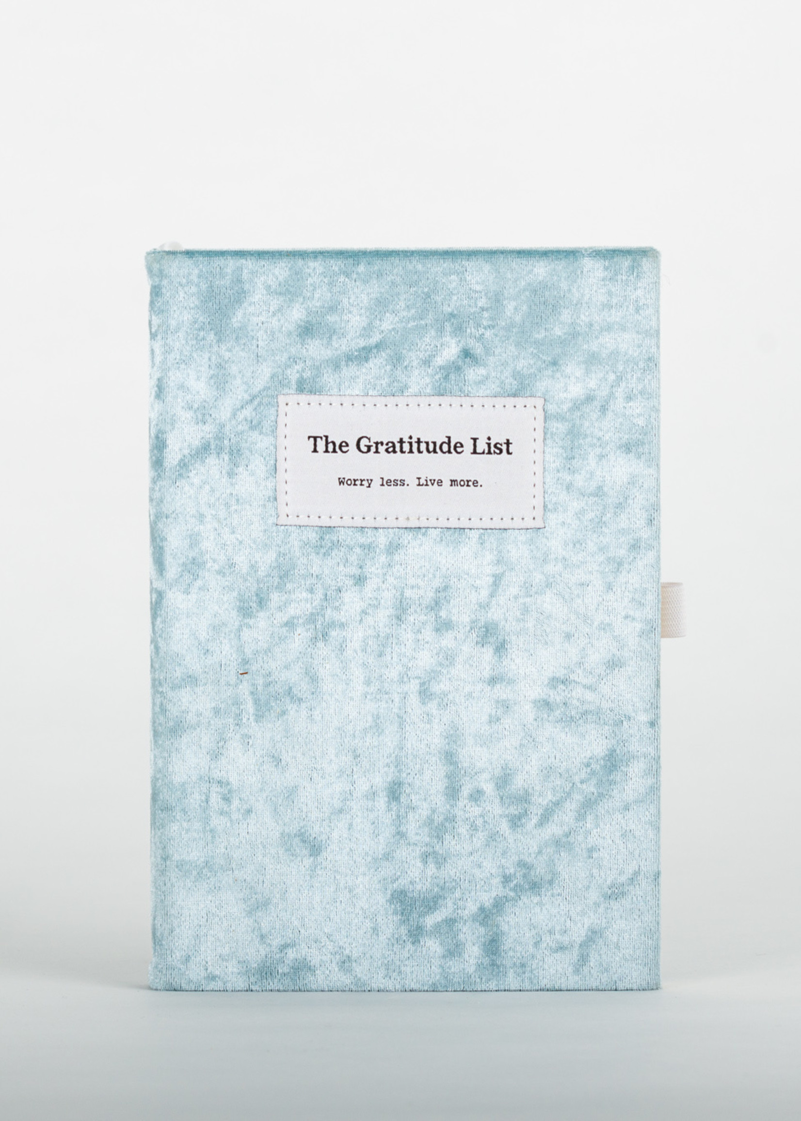 Gratitude List Book Sky Blue