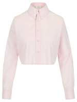 RAE Quinn cropped shirt - Pink