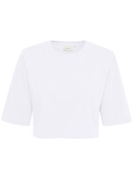 Gestuz JoryGZ Cropped Tee - Bright White