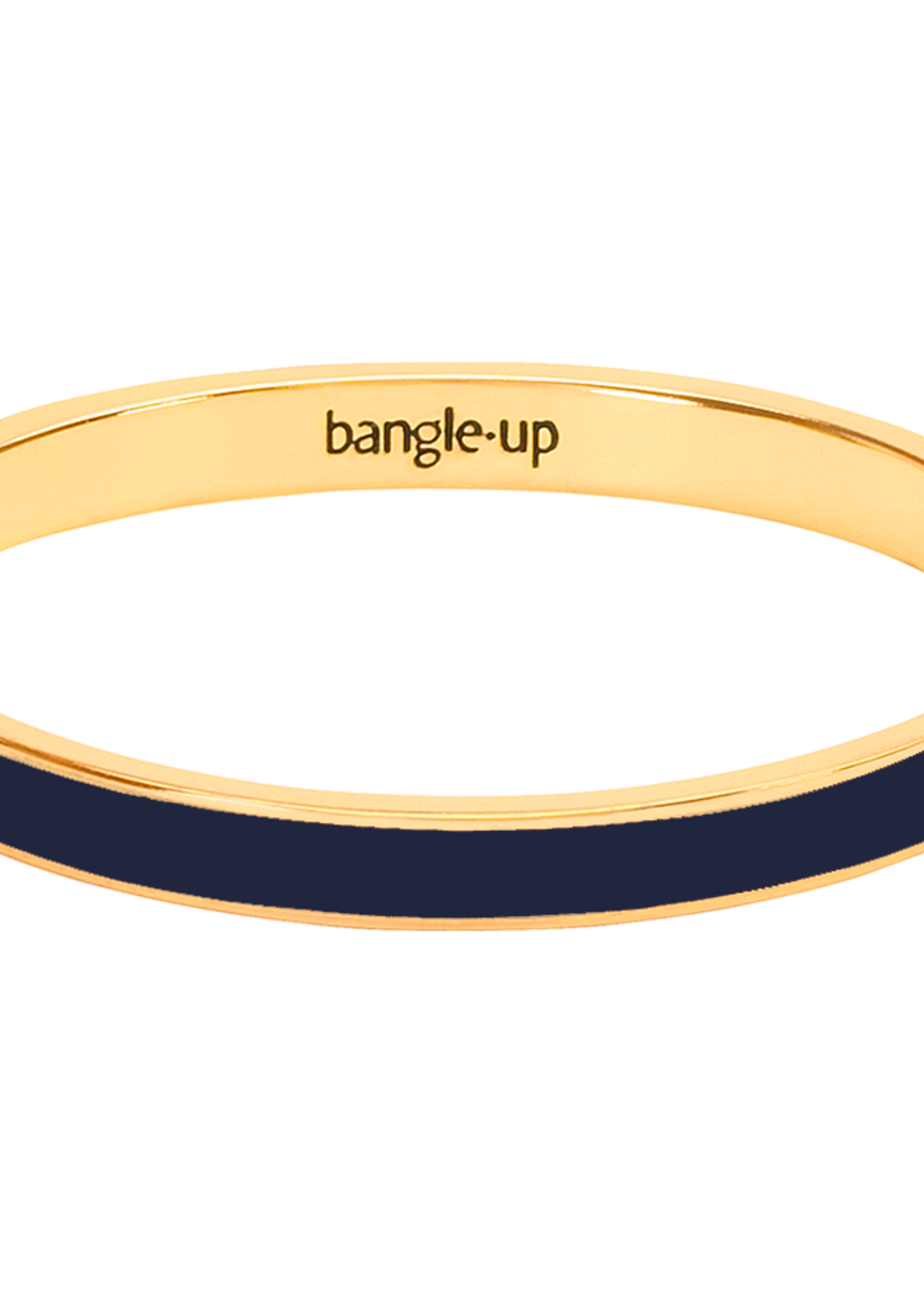 Bangle Up Bracelet in gilded metal - Night Blue