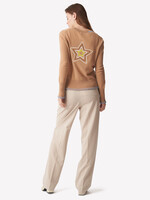 Alice Star Back Crew - Camel/Antique White