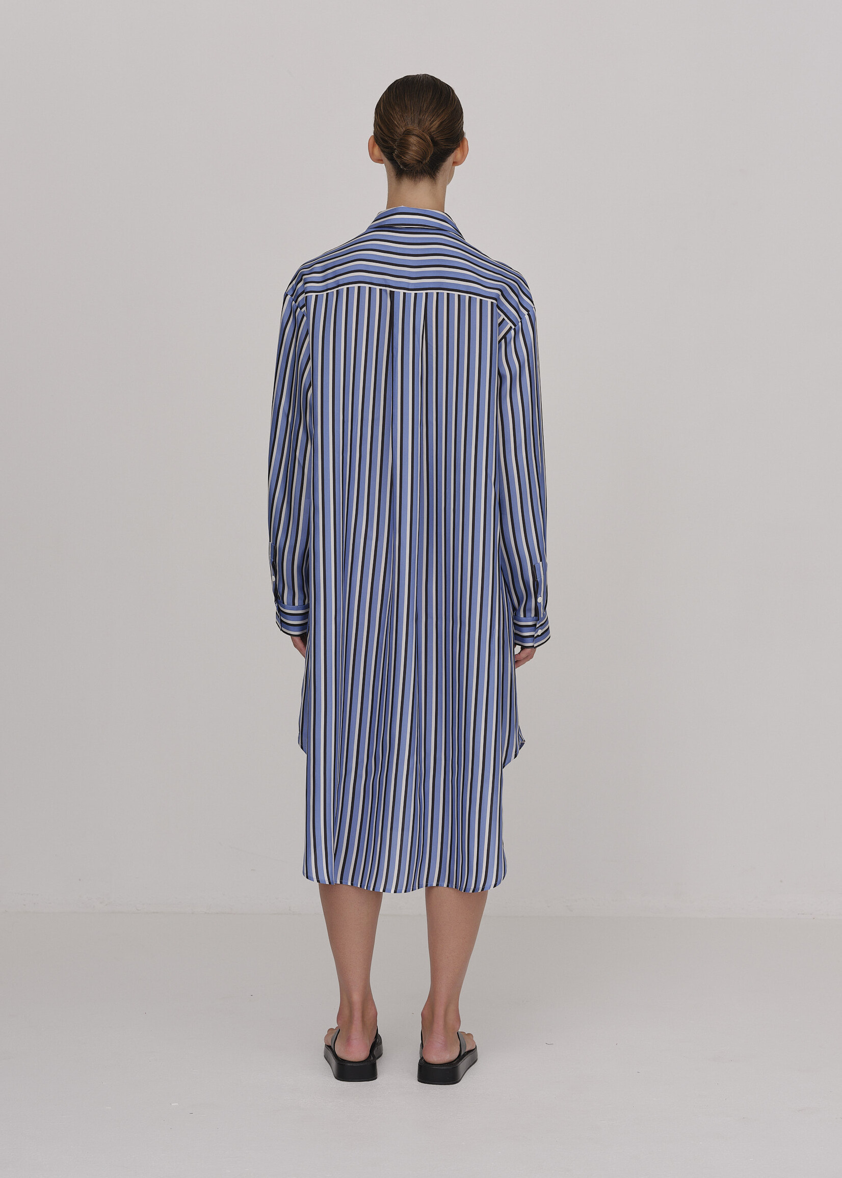 Birgitte Herskind Meyer Dress - Navy Blue Stripe