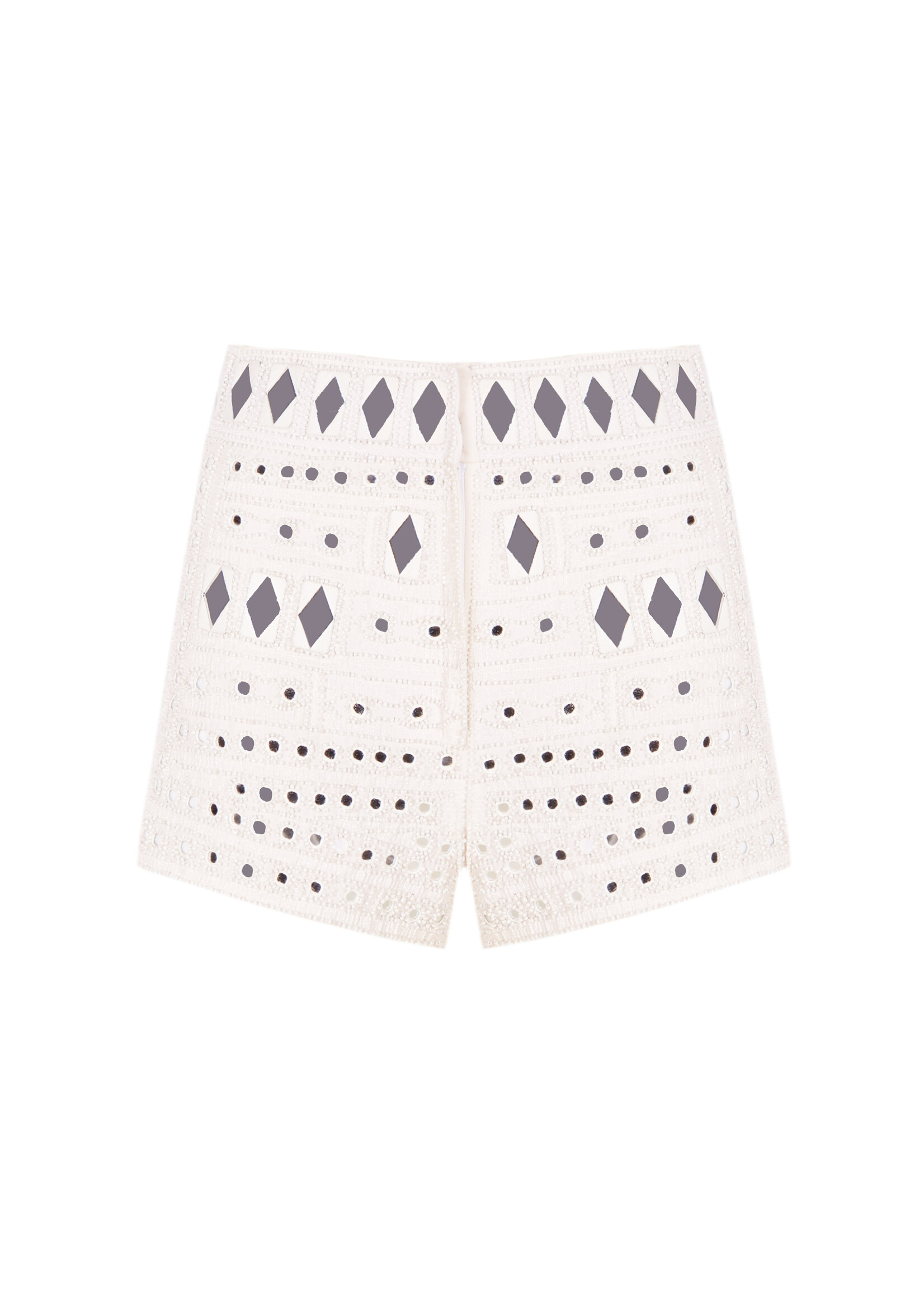 Antik Batik Mahani Short - Cream