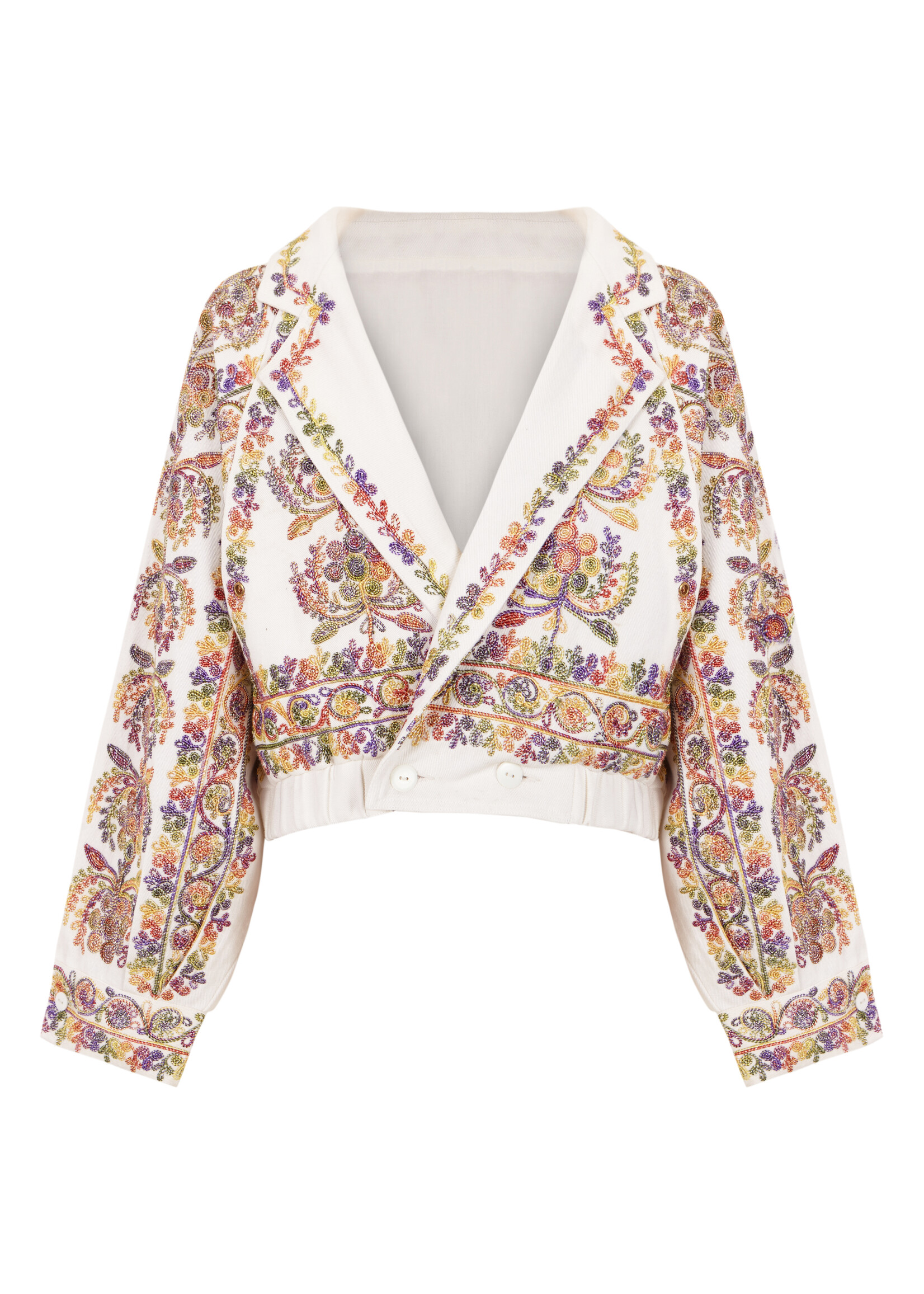 Antik Batik Neil Jacket - Cream