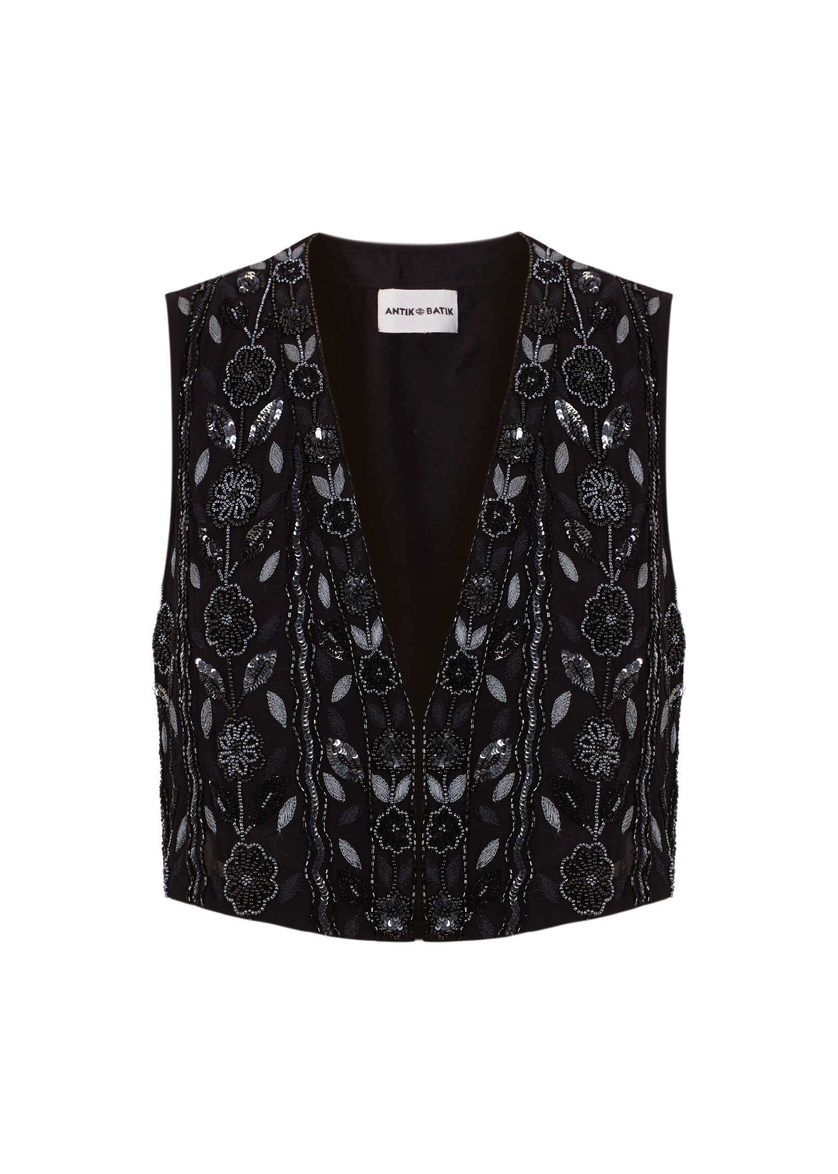 Antik Batik Zeniba Gilet - Black