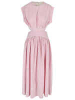 RAE Aimee cutout maxi dress SS23-Pink stripe