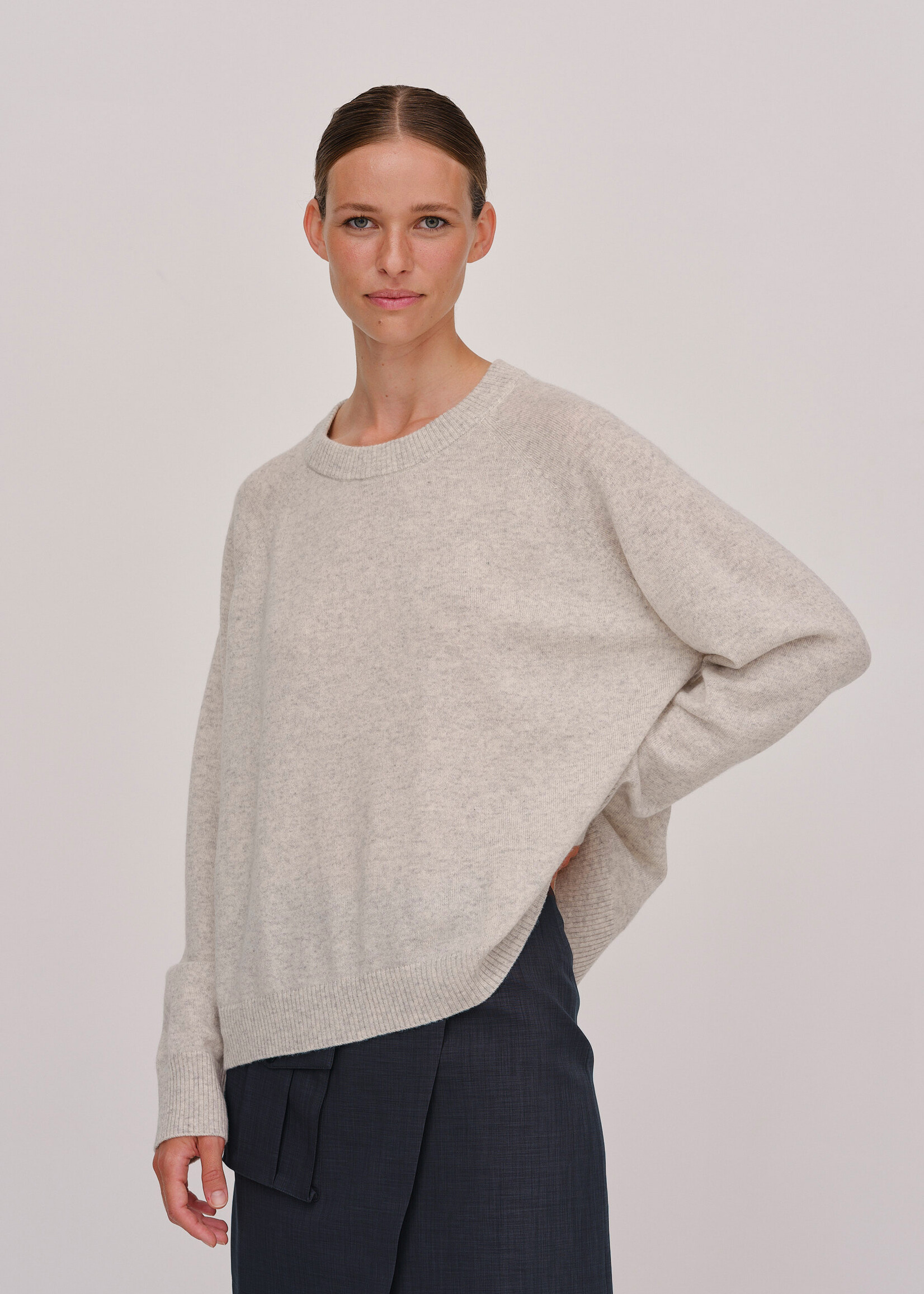 Birgitte Herskind Doofa Knit Blouse - Light Grey