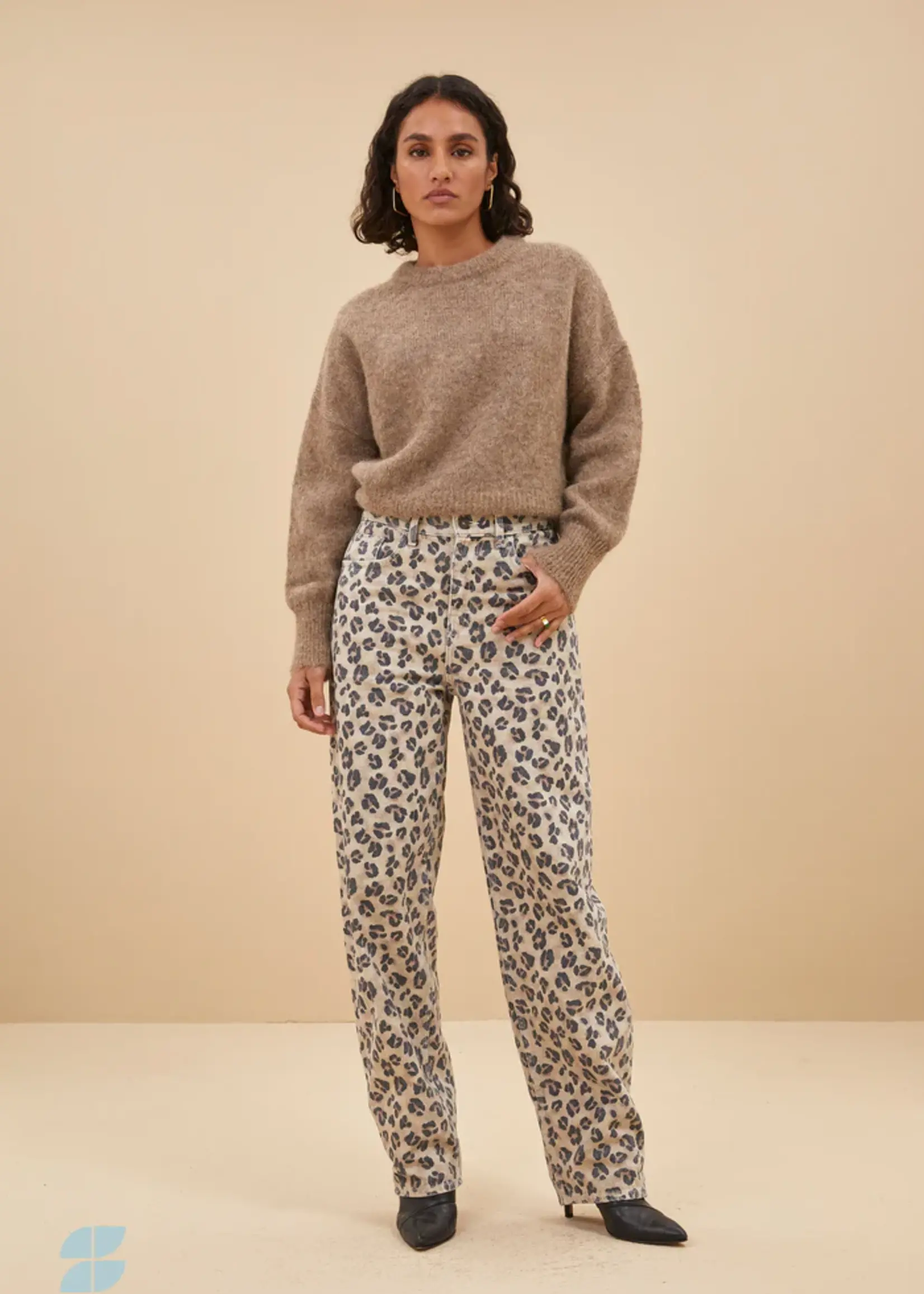 By-Bar Lew cheetah pant - cheetah print