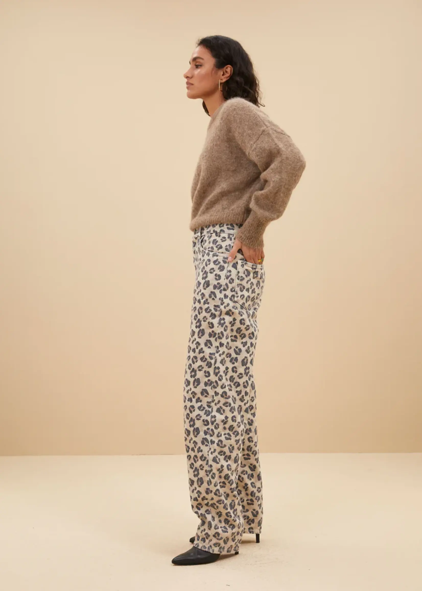 By-Bar Lew cheetah pant - cheetah print