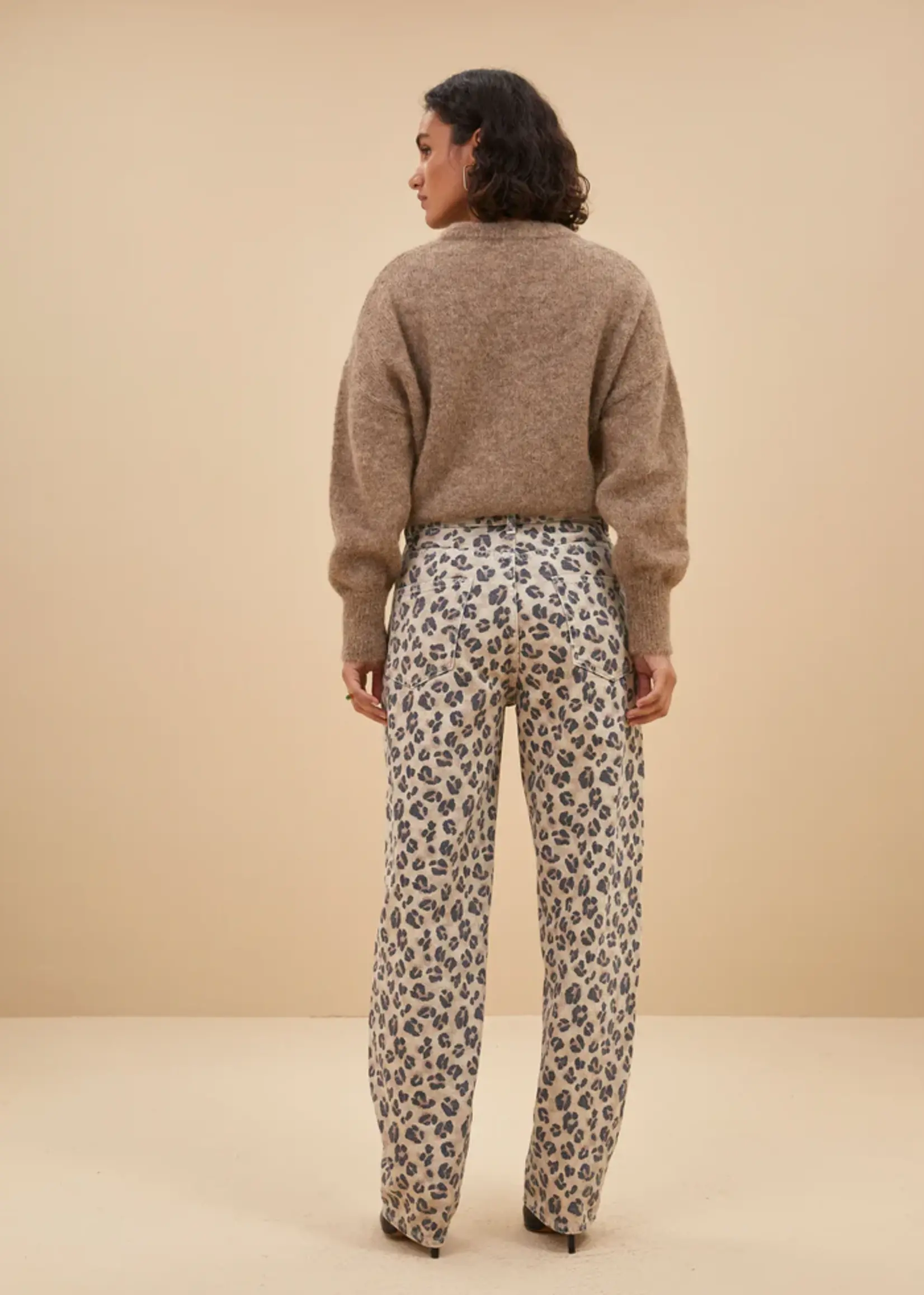 By-Bar Lew cheetah pant - cheetah print