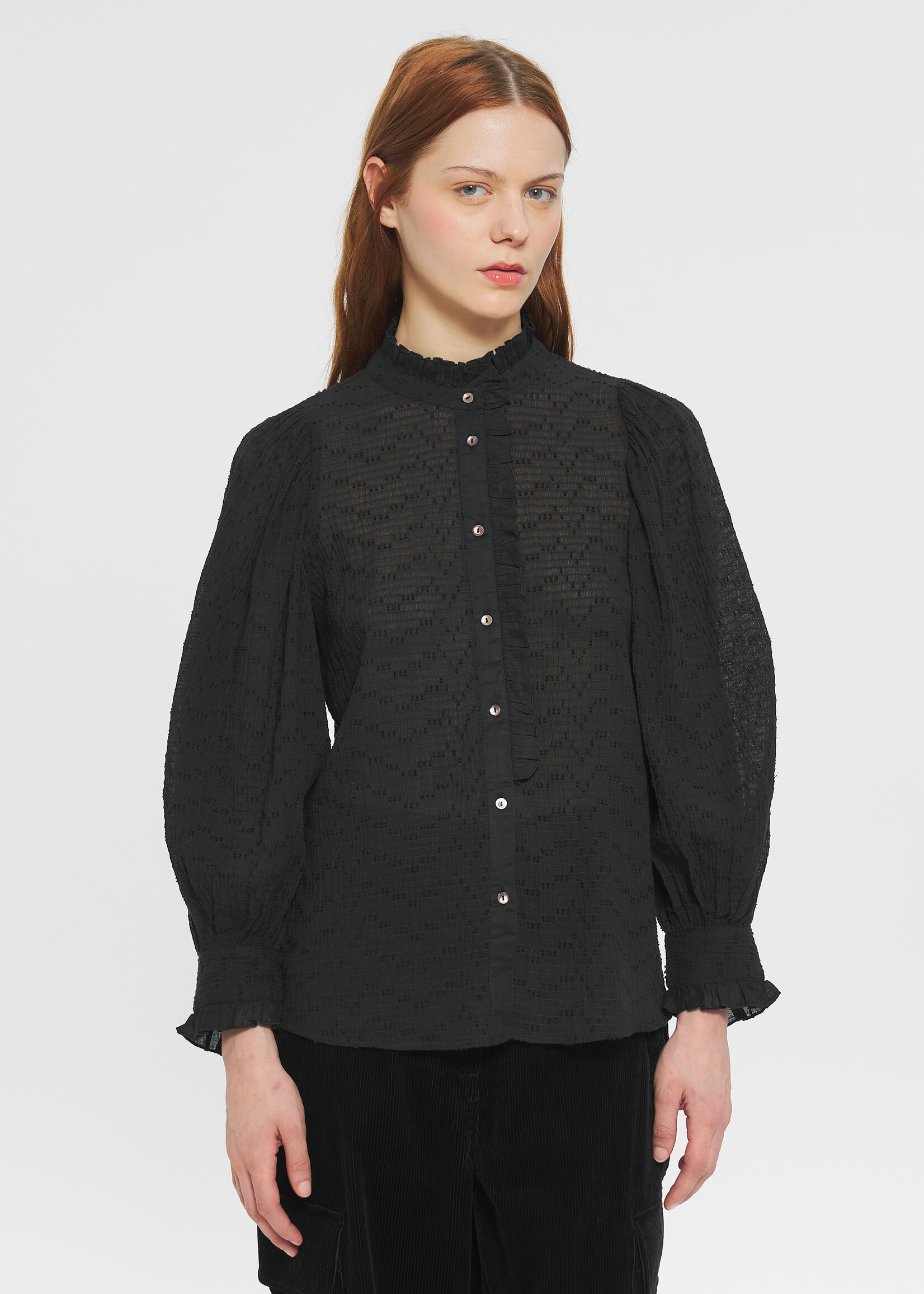 Antik Batik Yvette Blouse - Black