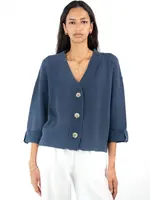 Elise Gilet -  Indigo