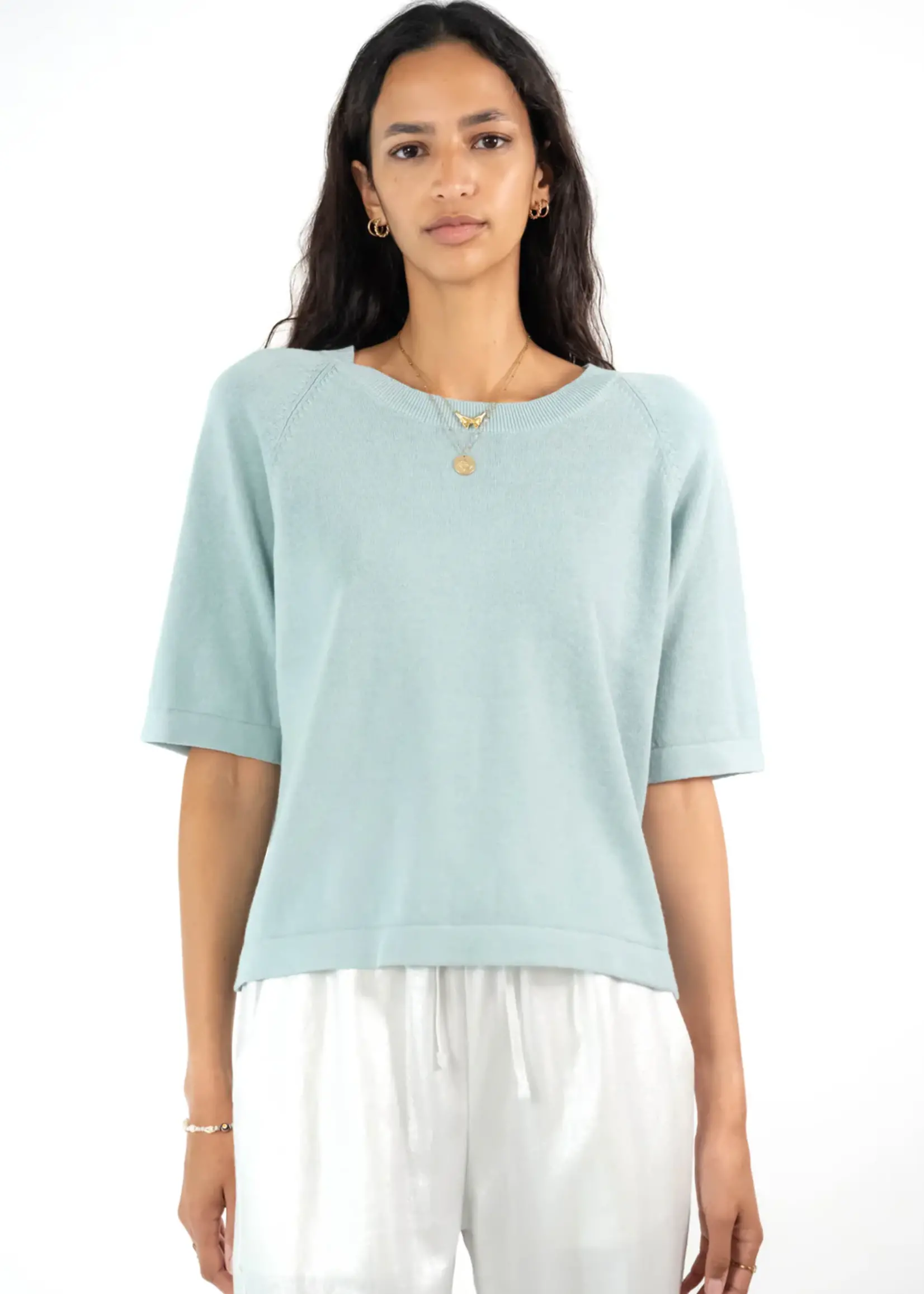 Fanny Pull - Azur Manches C