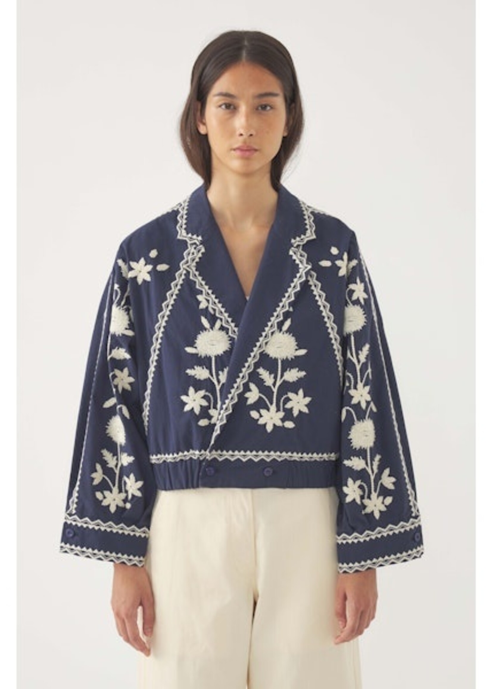 Antik Batik Winna Bombers - Navy