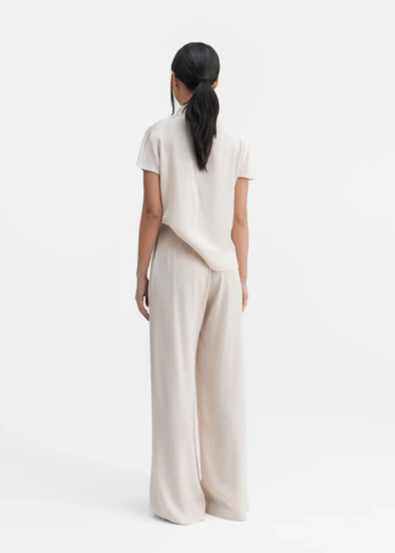 Ahlvar Gallery Milly Sequin Top - Cream