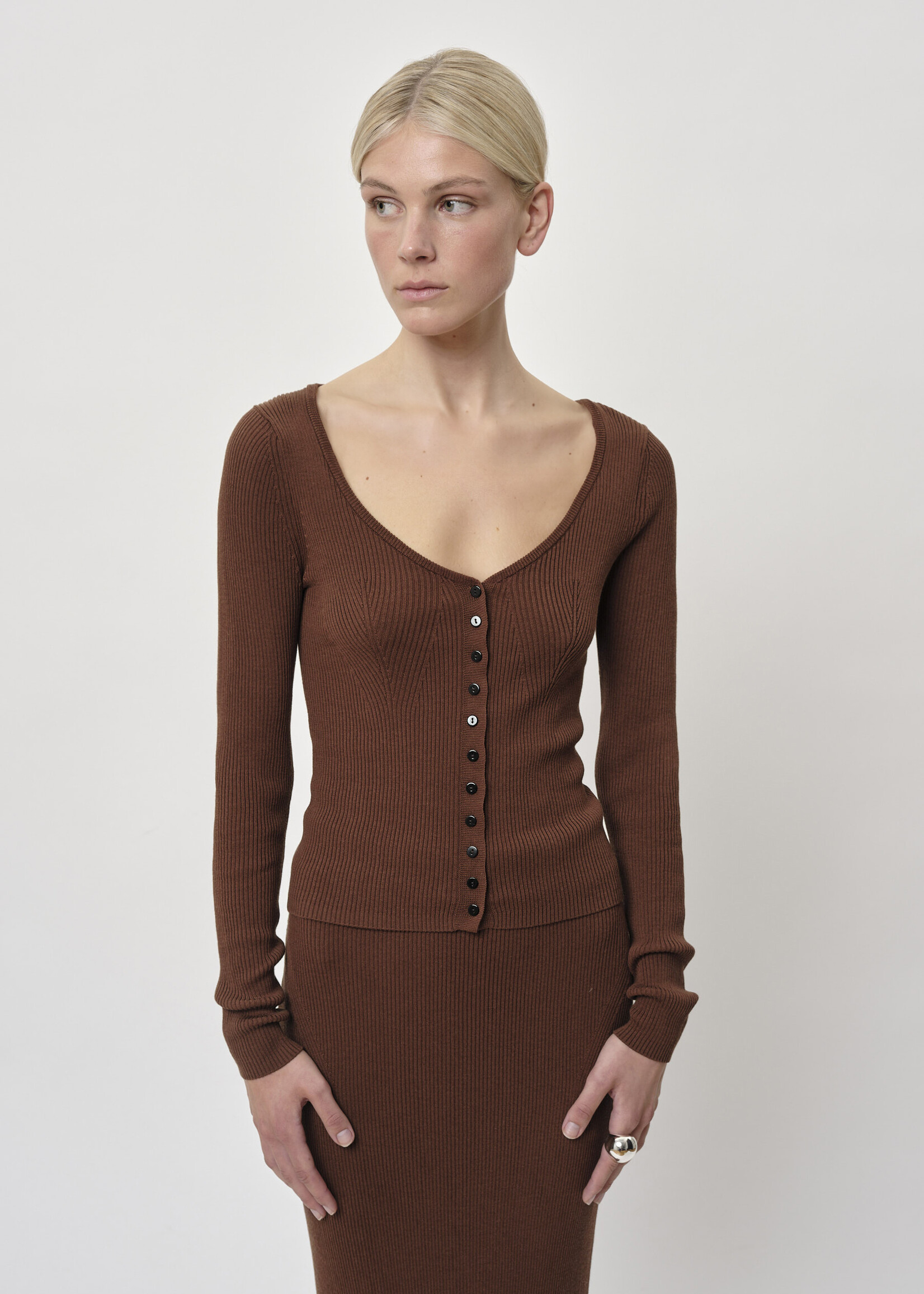 Birgitte Herskind Gili Knit Blouse - Toffee