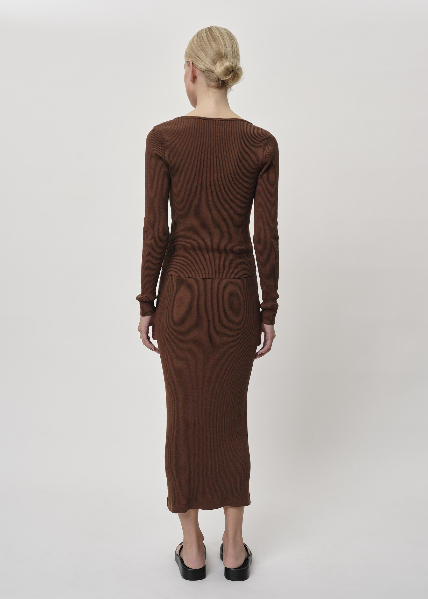 Birgitte Herskind Gina Knit Skirt - Toffee
