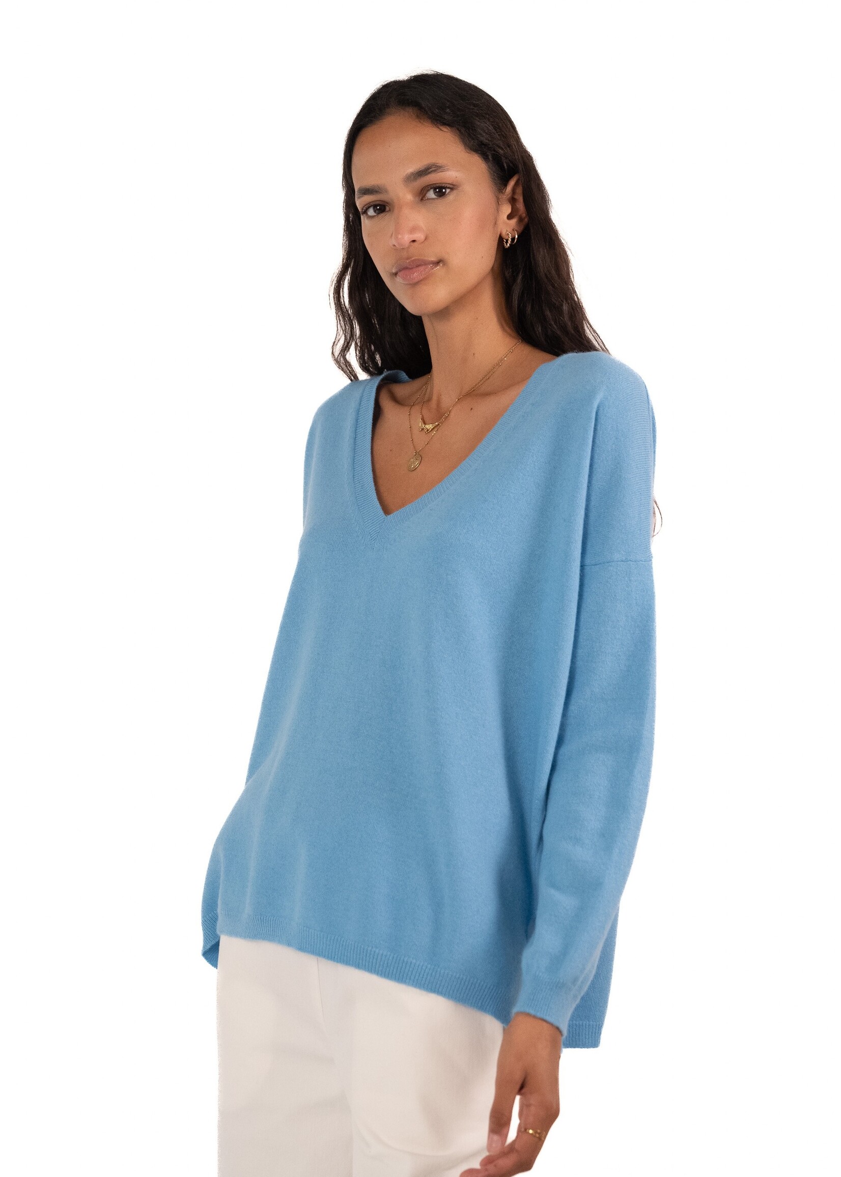 Jeff Giorgia Pull - Ocean Manches L