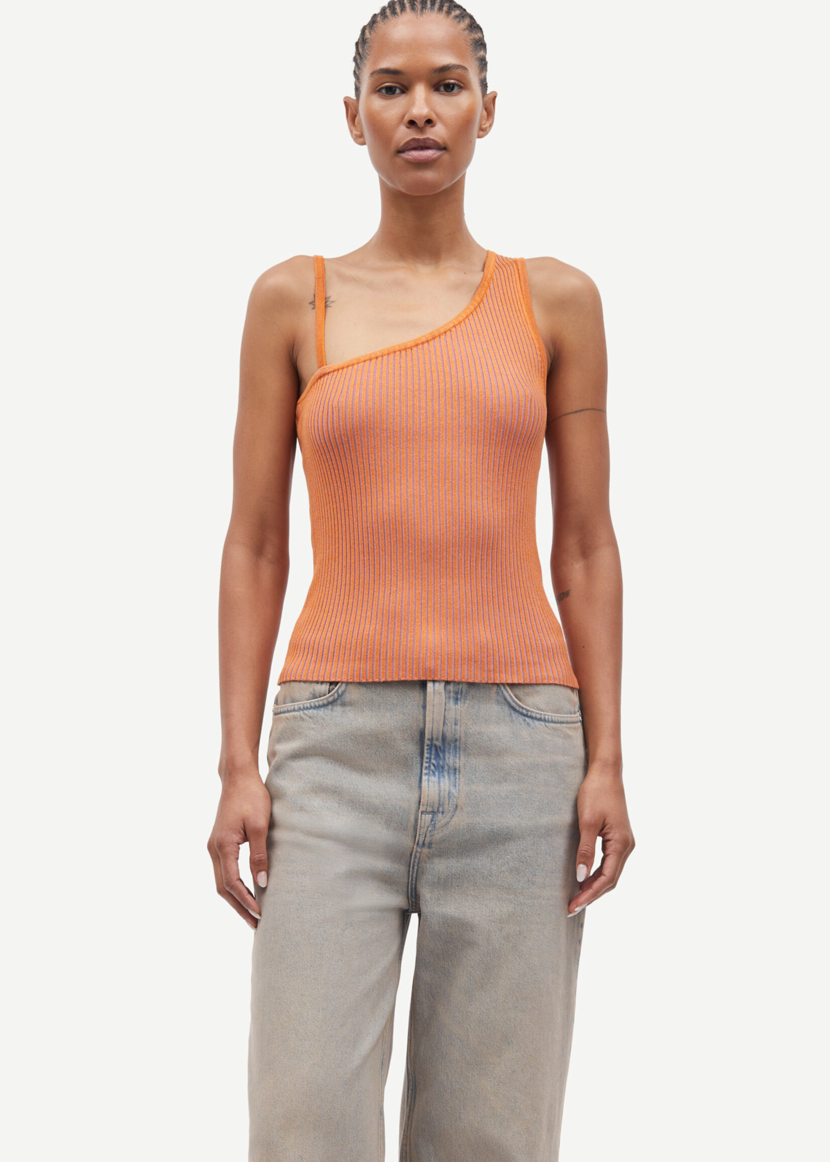 Samsoe Samsoe Sacheryl Top 15562 - Autumn Maple Mel.