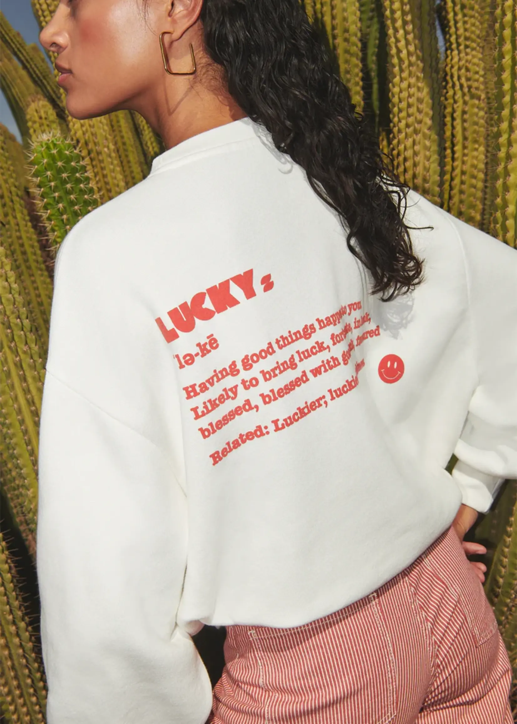 By-Bar Bibi Dictionary Big Sweater - Off White
