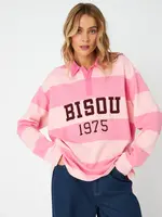 Crass Bisoucras Blouse - Pale Pink Stripe