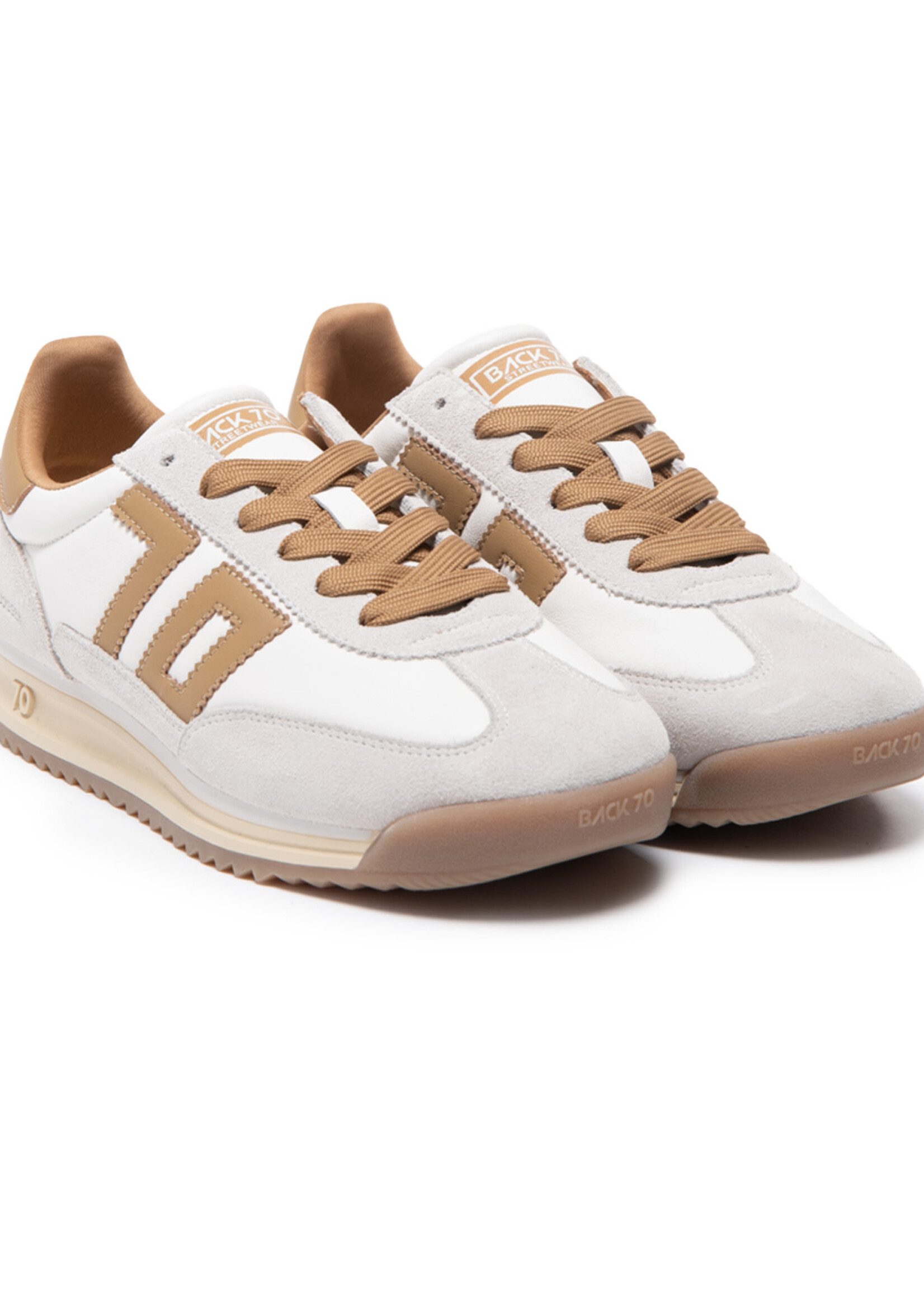 Back 70 Nappa Sponge - Milke Suede Ice Cuoio